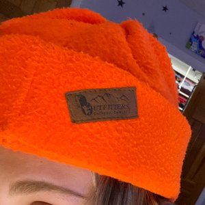 orange beanie